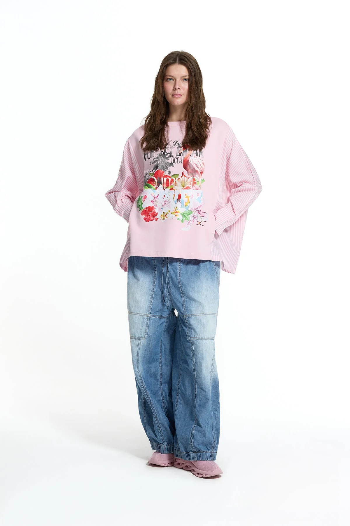 Sweatshirt 19027 VDR Pink  2