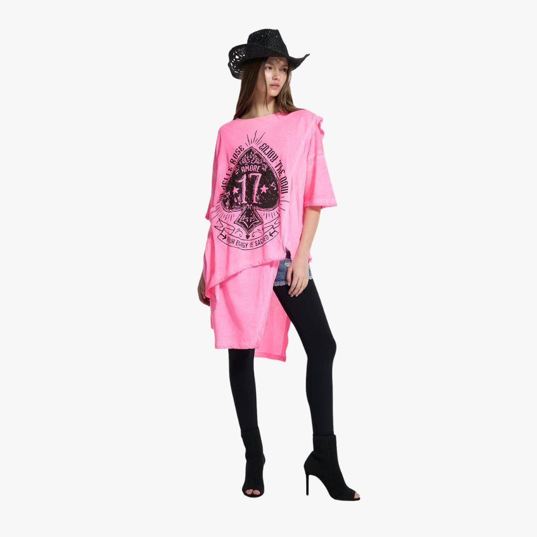 T-shirt 19201 VDR Neon Pink 0