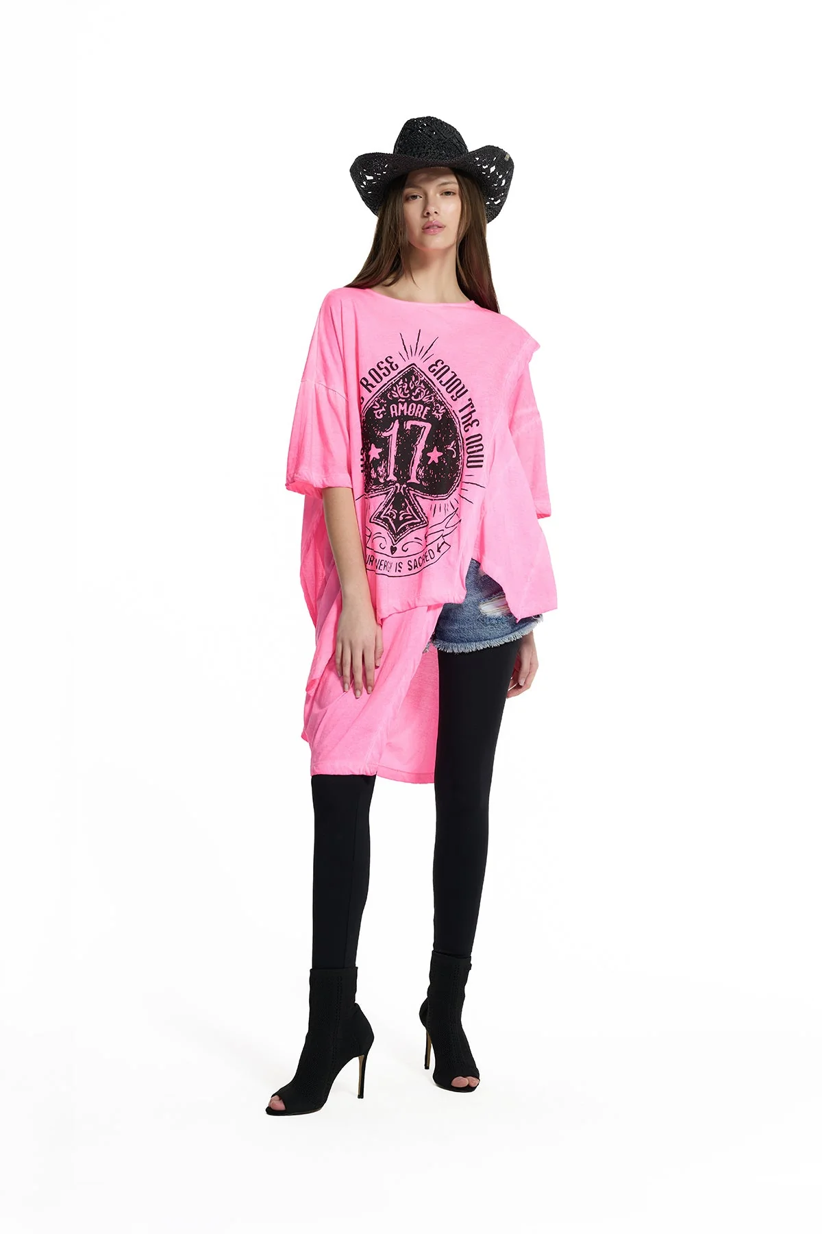T-shirt 19201 VDR Neon Pink 1