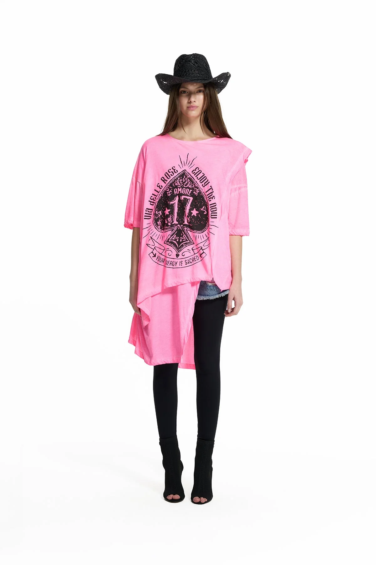 T-shirt 19201 VDR Neon Pink 2