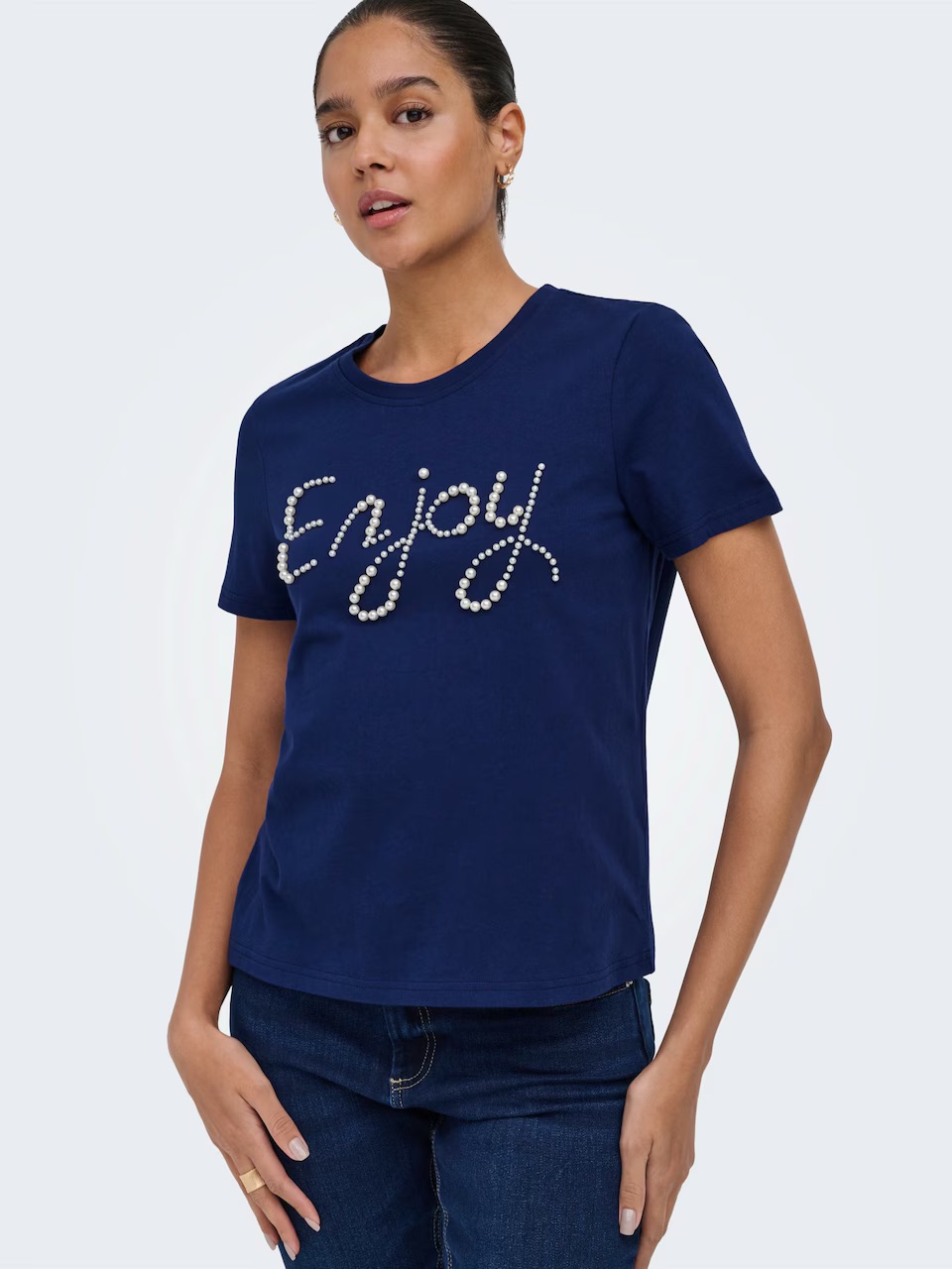 T-shirt ASTA JDY Medieval Blue 2