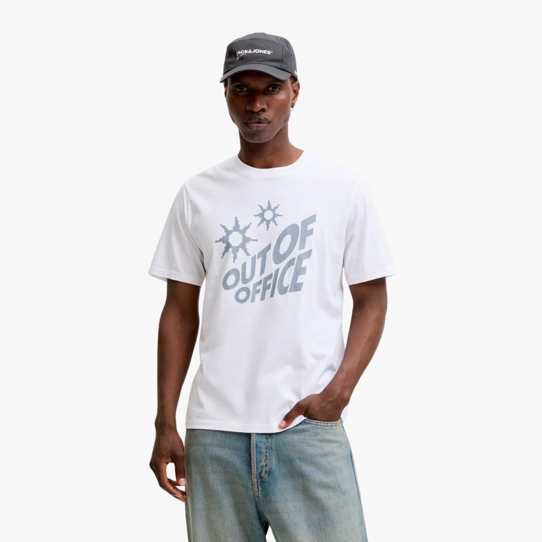 T-shirt MATEO Jack&Jones Bright White 0