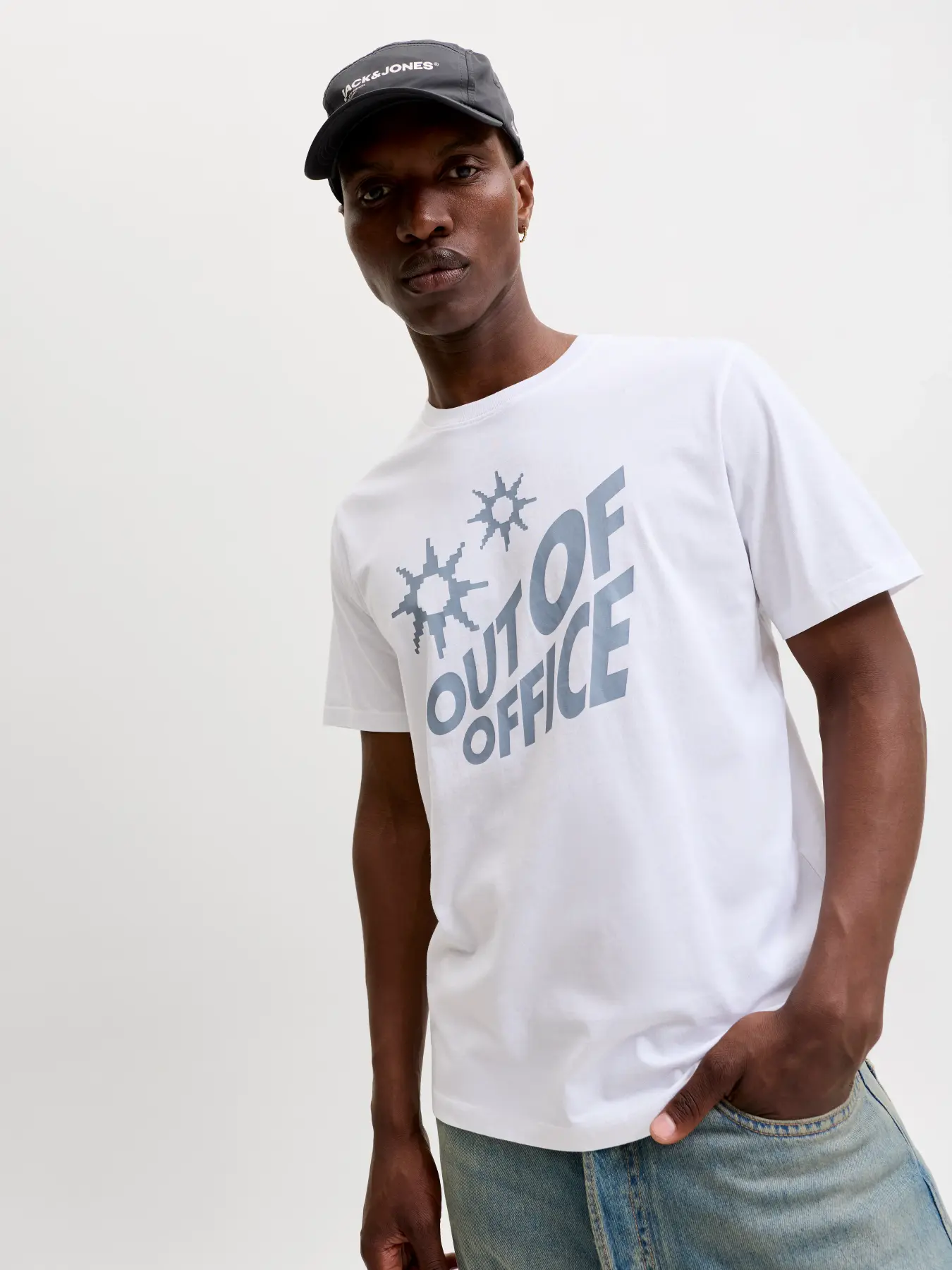 T-shirt MATEO Jack&Jones Bright White 2