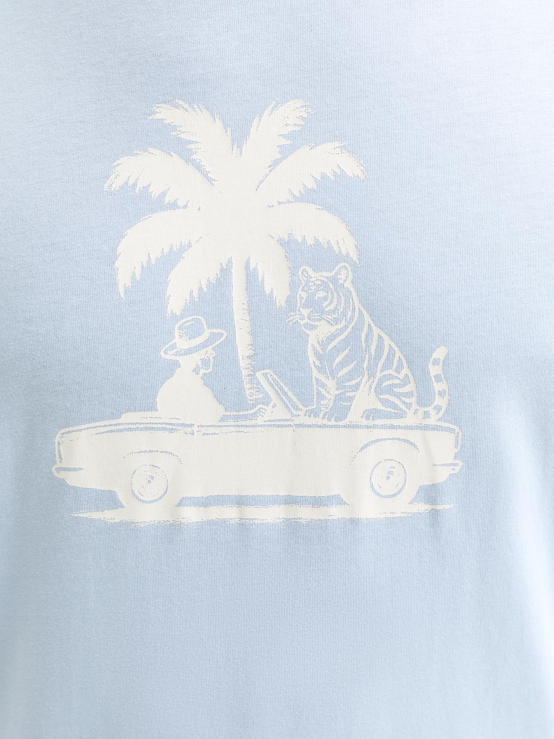 T-shirt MATEO Jack&Jones Cashmere Blue 2