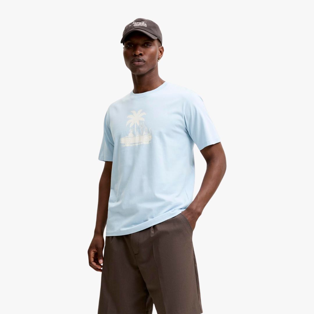 T-shirt MATEO Jack&Jones Cashmere Blue 0