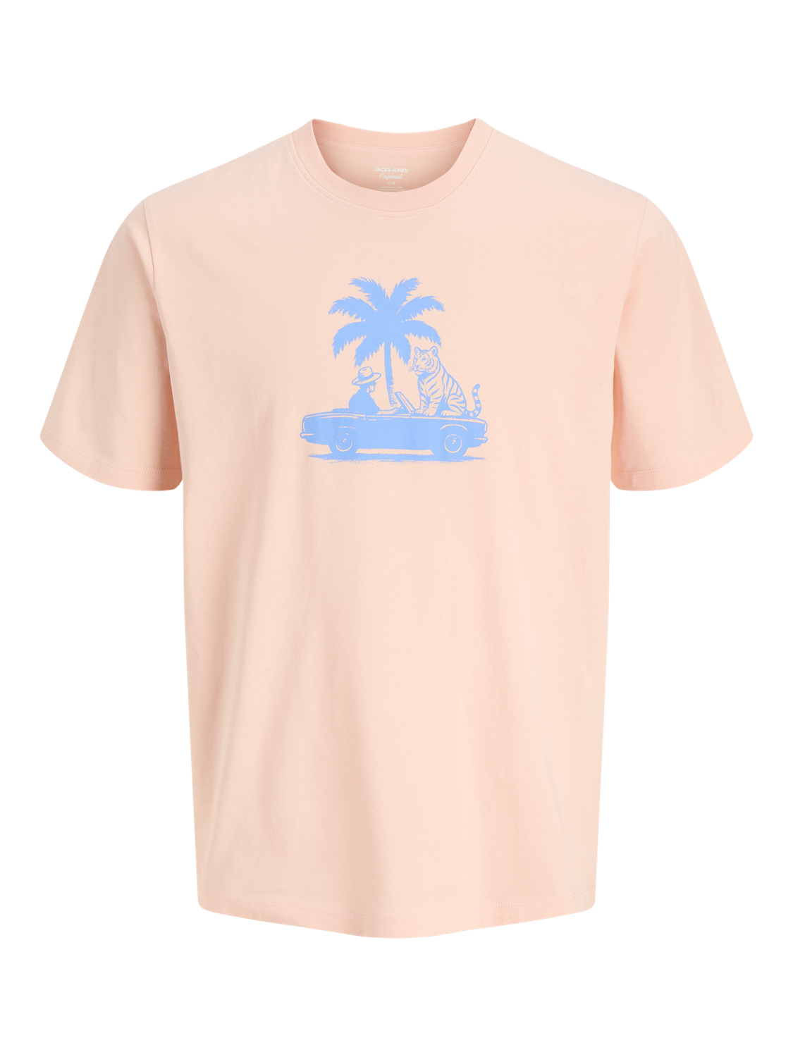 T-shirt MATEO Jack&Jones Peach Melba 2