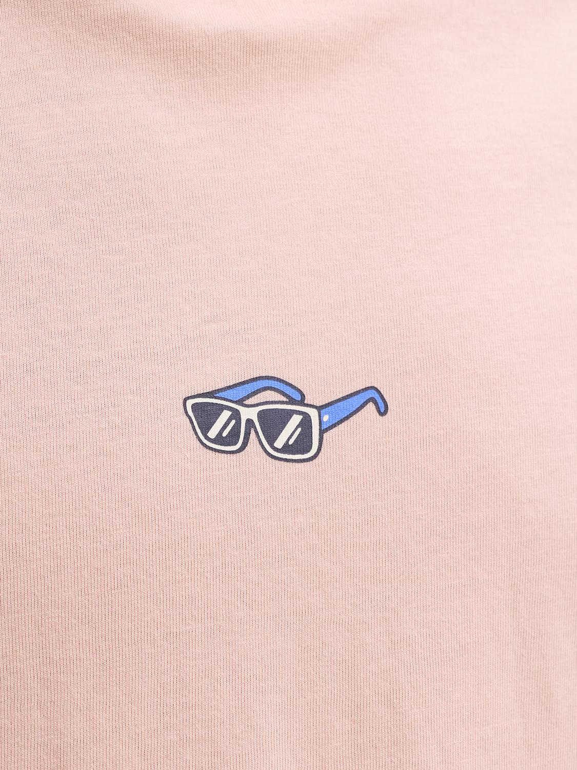 T-shirt LEO Jack&Jones Peach Melba 3