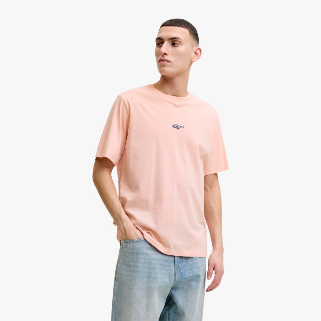 T-shirt LEO Jack&Jones Peach Melba 0