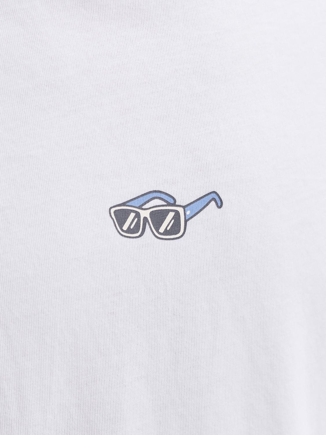 T-shirt LEO Jack&Jones Bright White 2