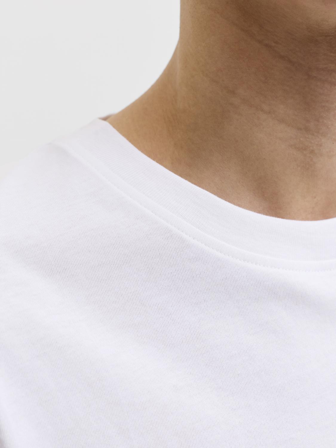 T-shirt LEO Jack&Jones Bright White 3