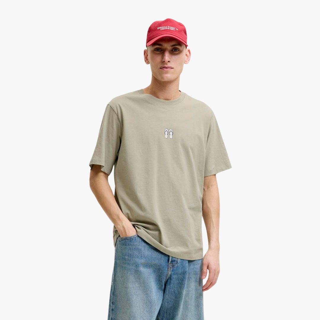T-shirt LEO Jack&Jones Seagrass 0