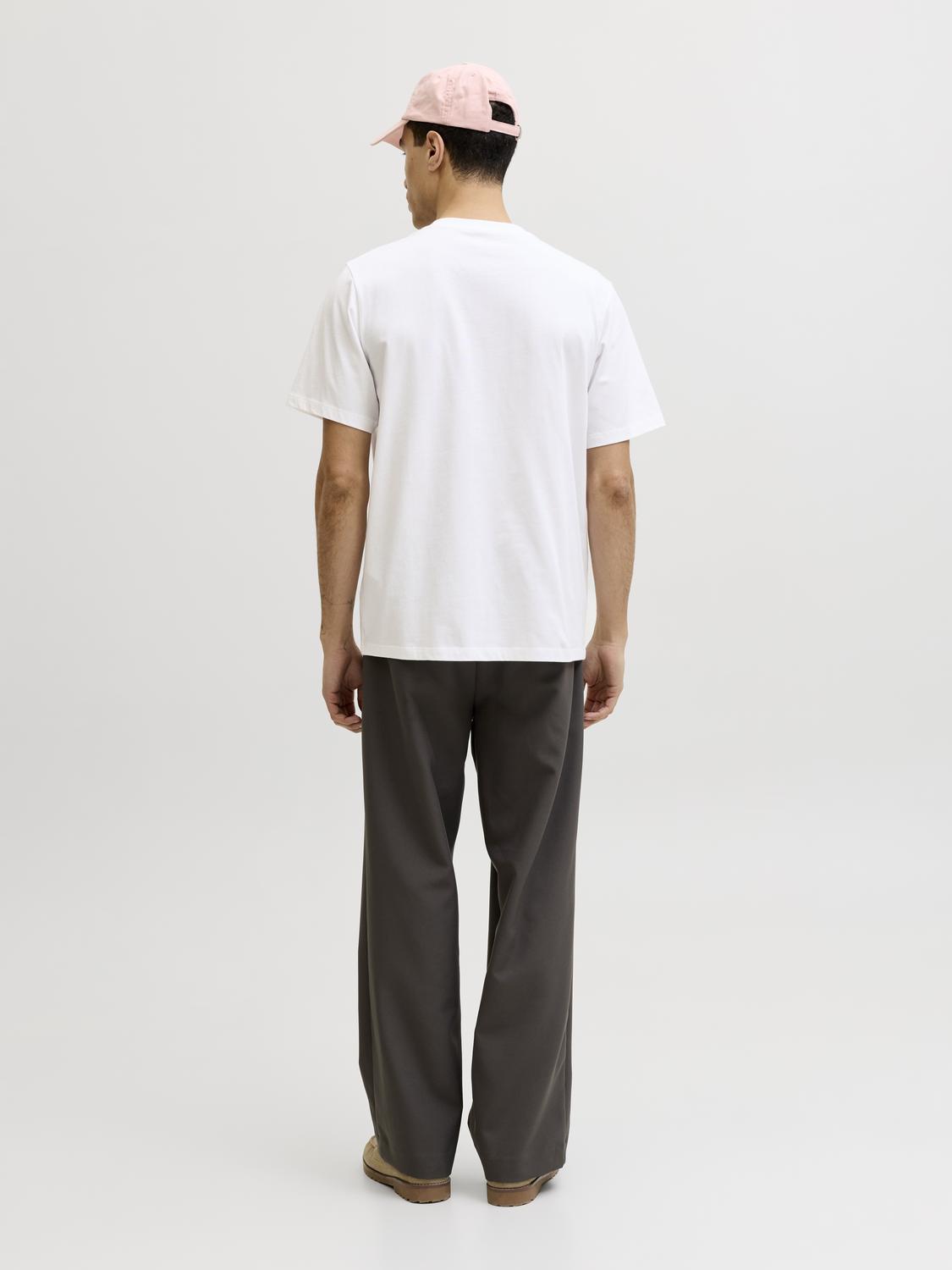 T-shirt CARLOS Jack&Jones Bright White 1