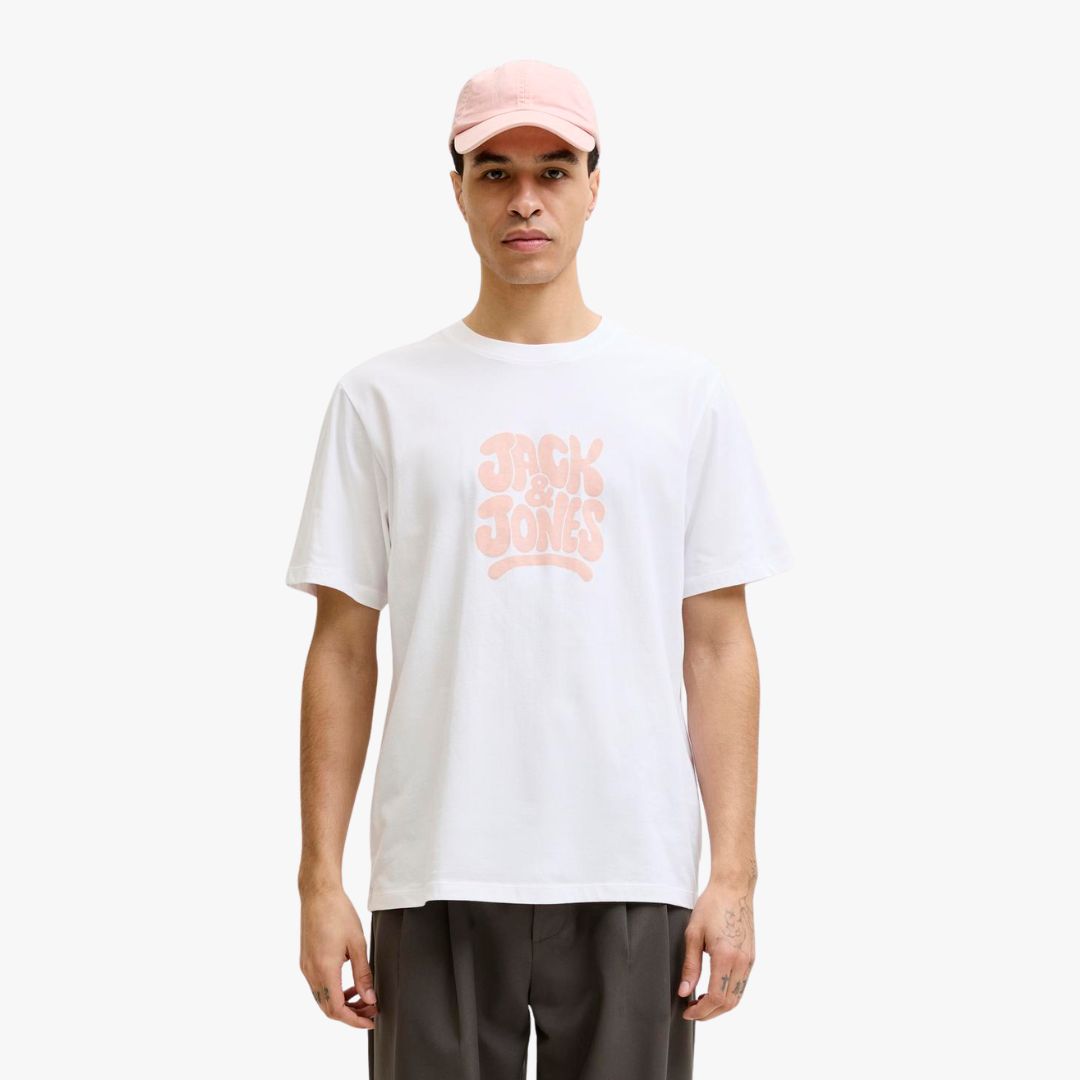 T-shirt CARLOS Jack&Jones Bright White 0