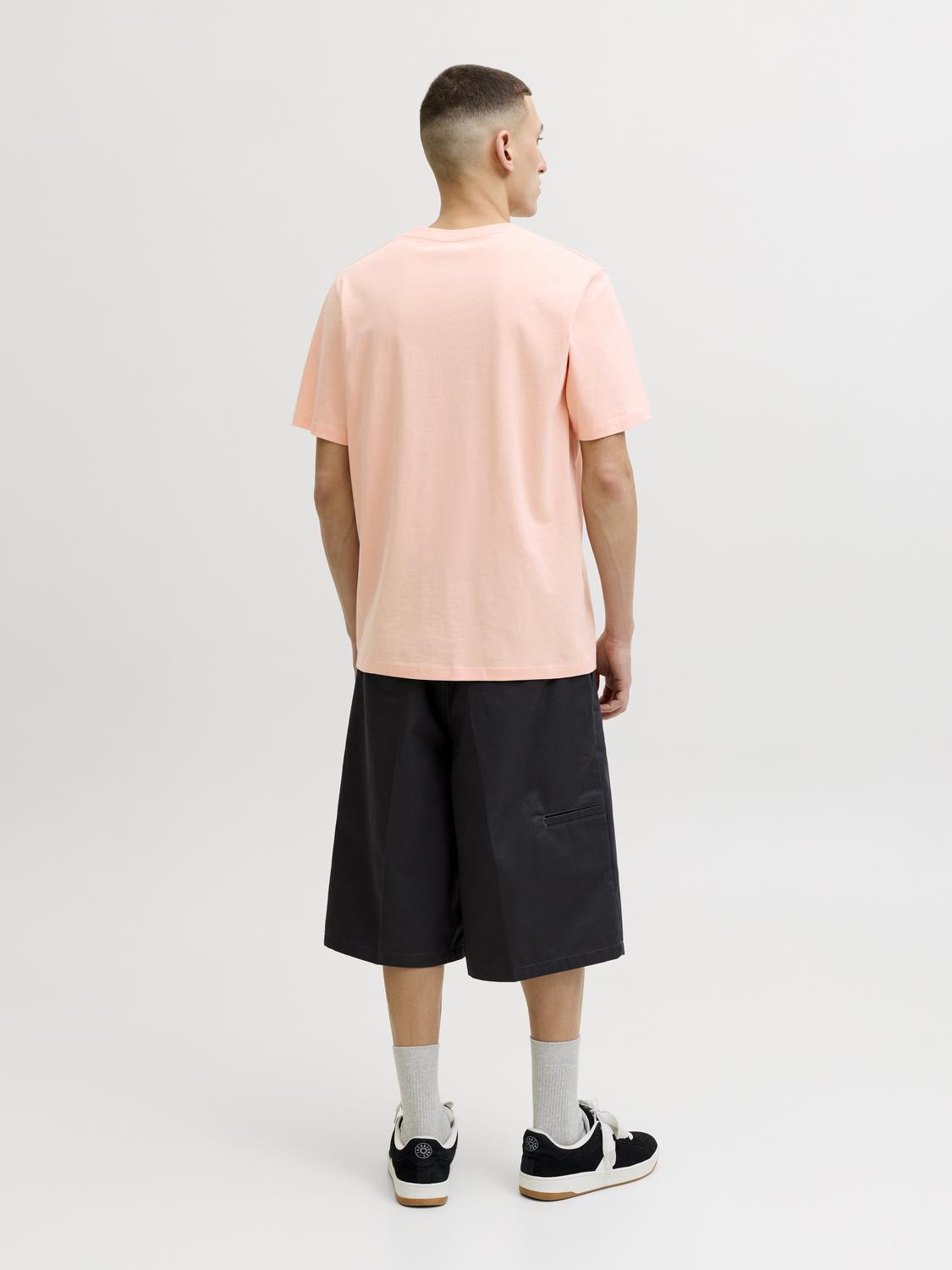 T-shirt CARLOS Jack&Jones Peach Melba 5