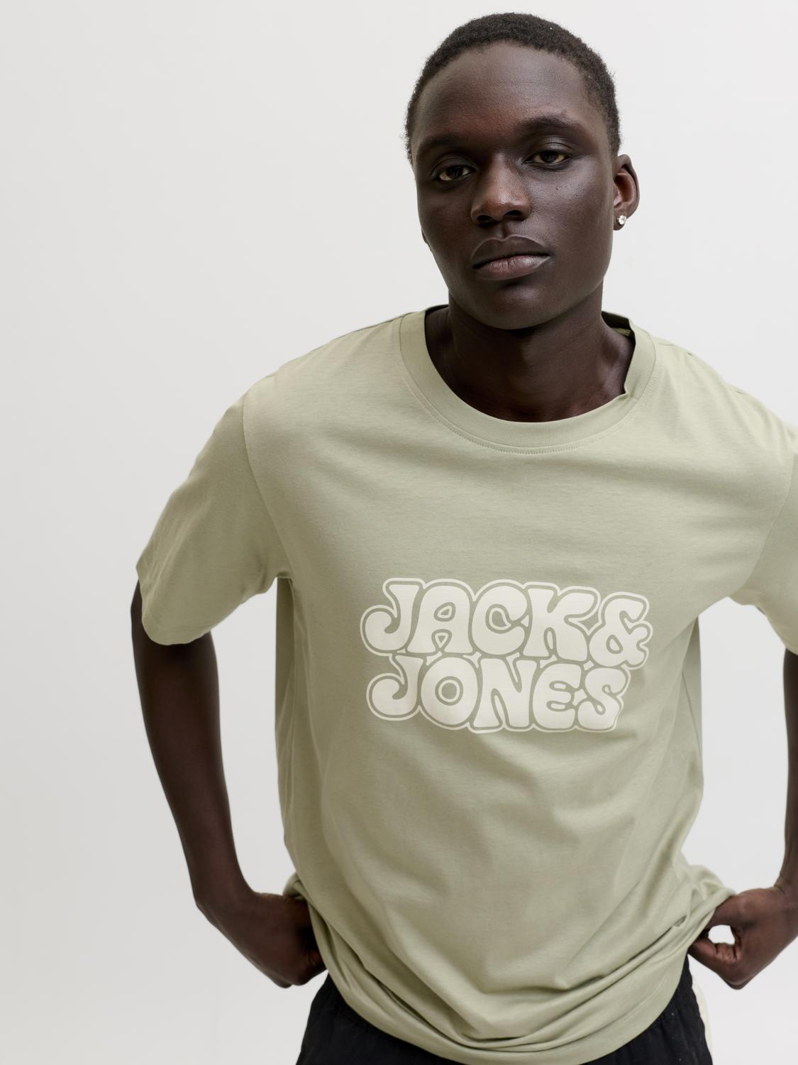 T-shirt CARLOS Jack&Jones Seagrass 4