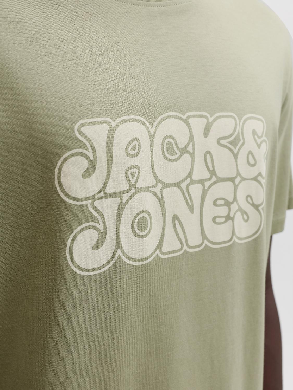 T-shirt CARLOS Jack&Jones Seagrass 2