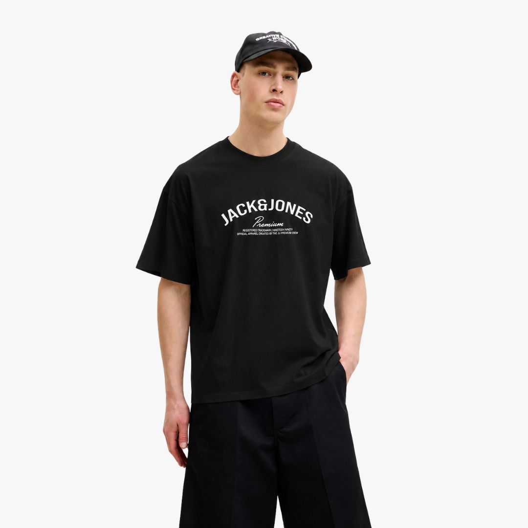 T-shirt TOMMY Jack&Jones Black 0