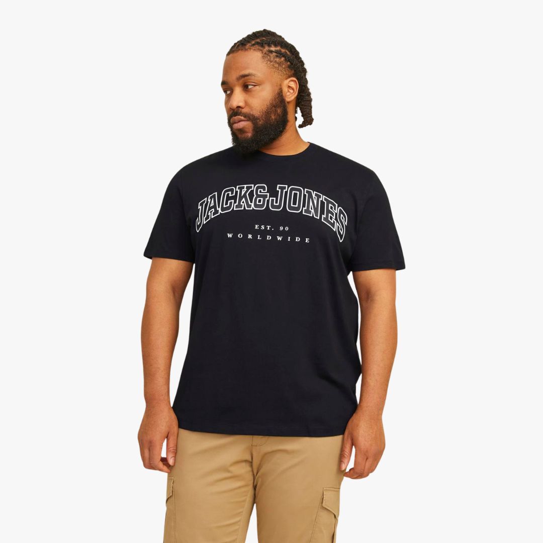 T-shirt CALEB Jack&Jones Black 0