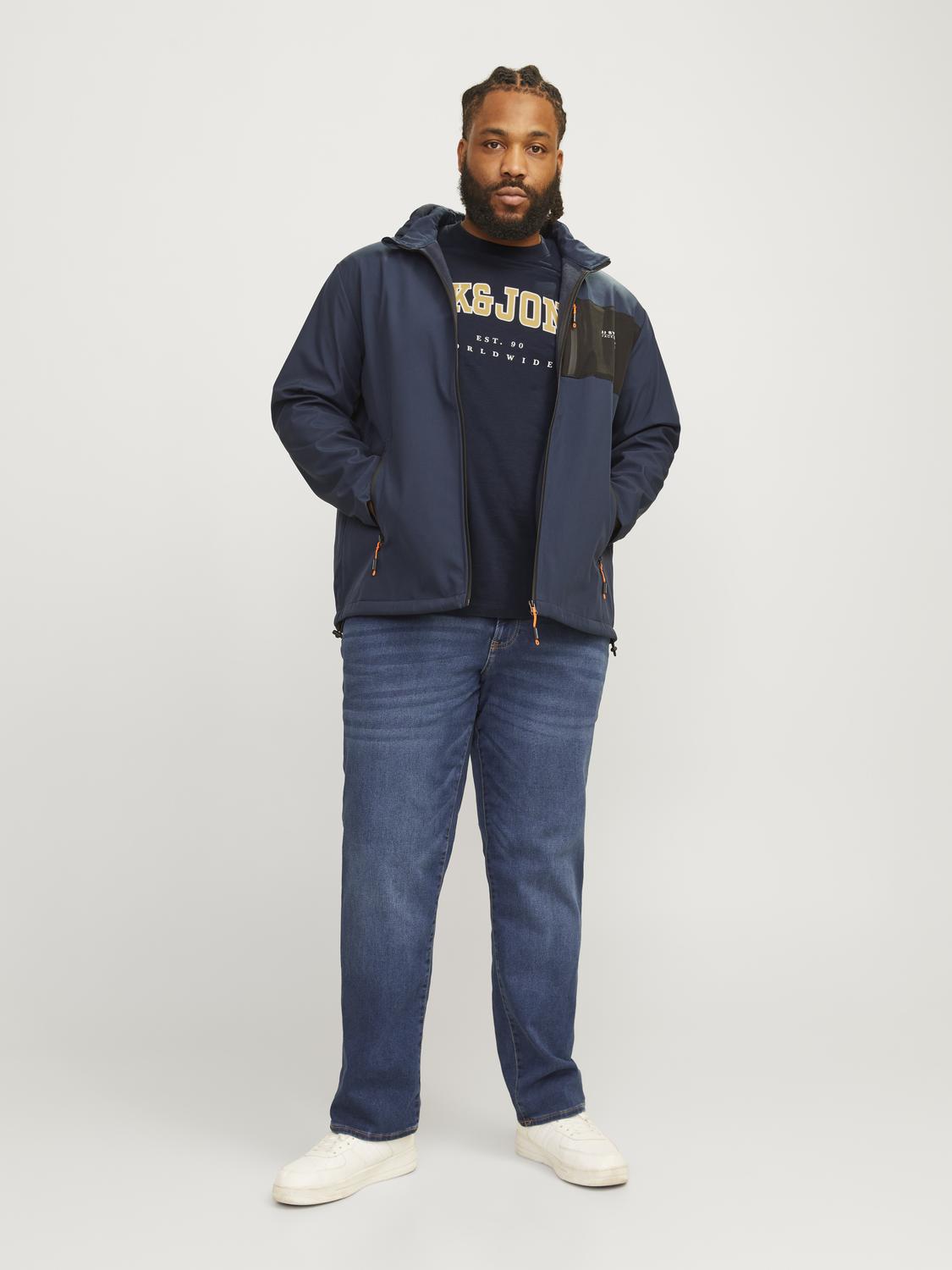 T-shirt CALEB Jack&Jones Navy Blazer 5