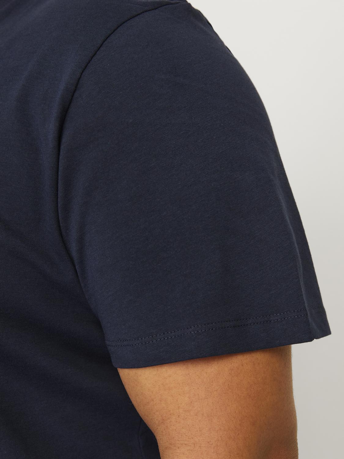 T-shirt CALEB Jack&Jones Navy Blazer 4