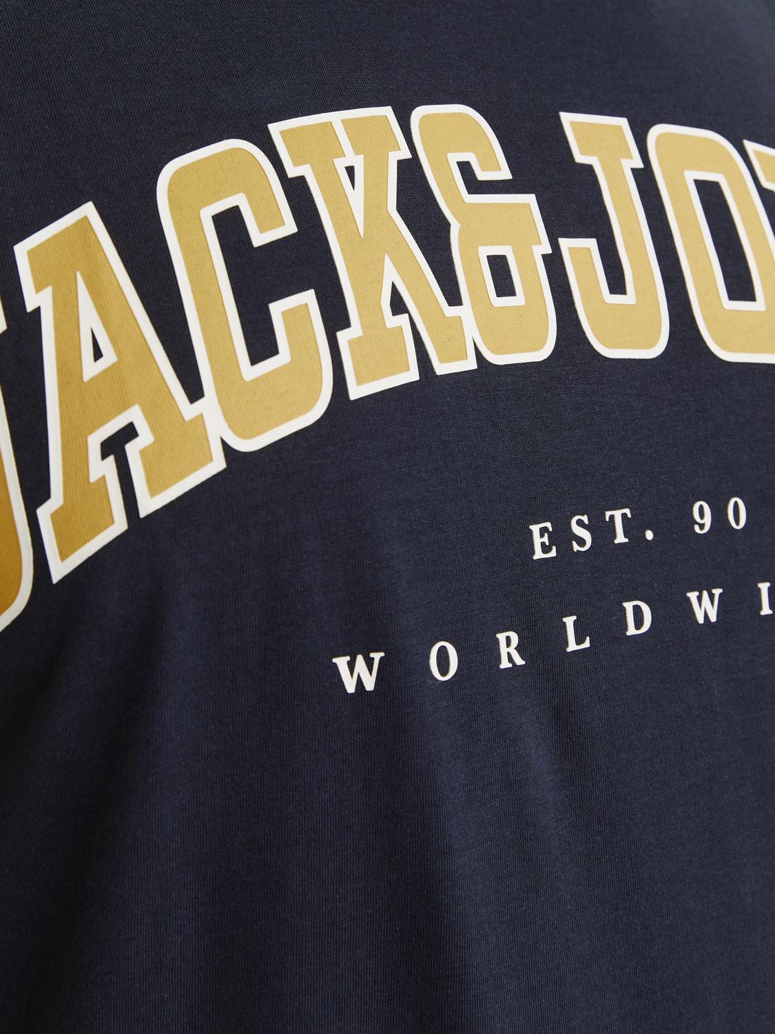 T-shirt CALEB Jack&Jones Navy Blazer 3