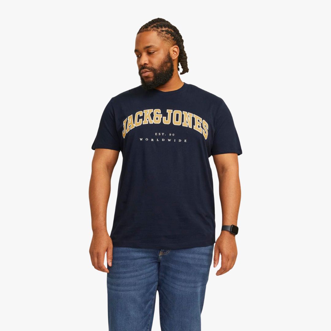 T-shirt CALEB Jack&Jones Navy Blazer 0