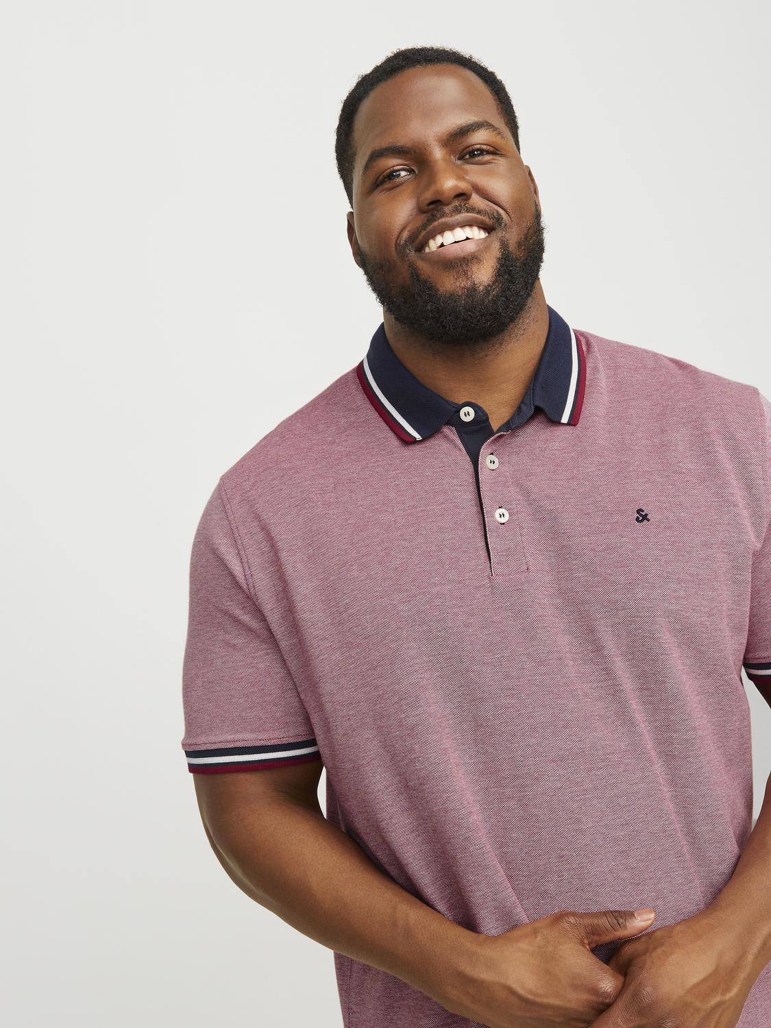 Polo PAULOS Jack&Jones Rio Red 3