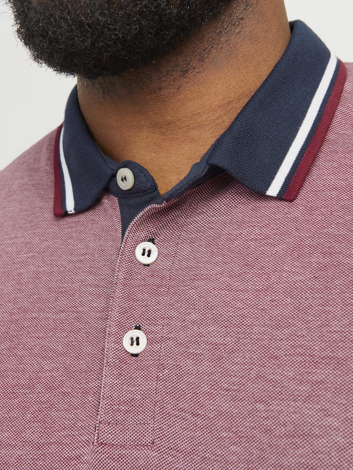 Polo PAULOS Jack&Jones Rio Red 4