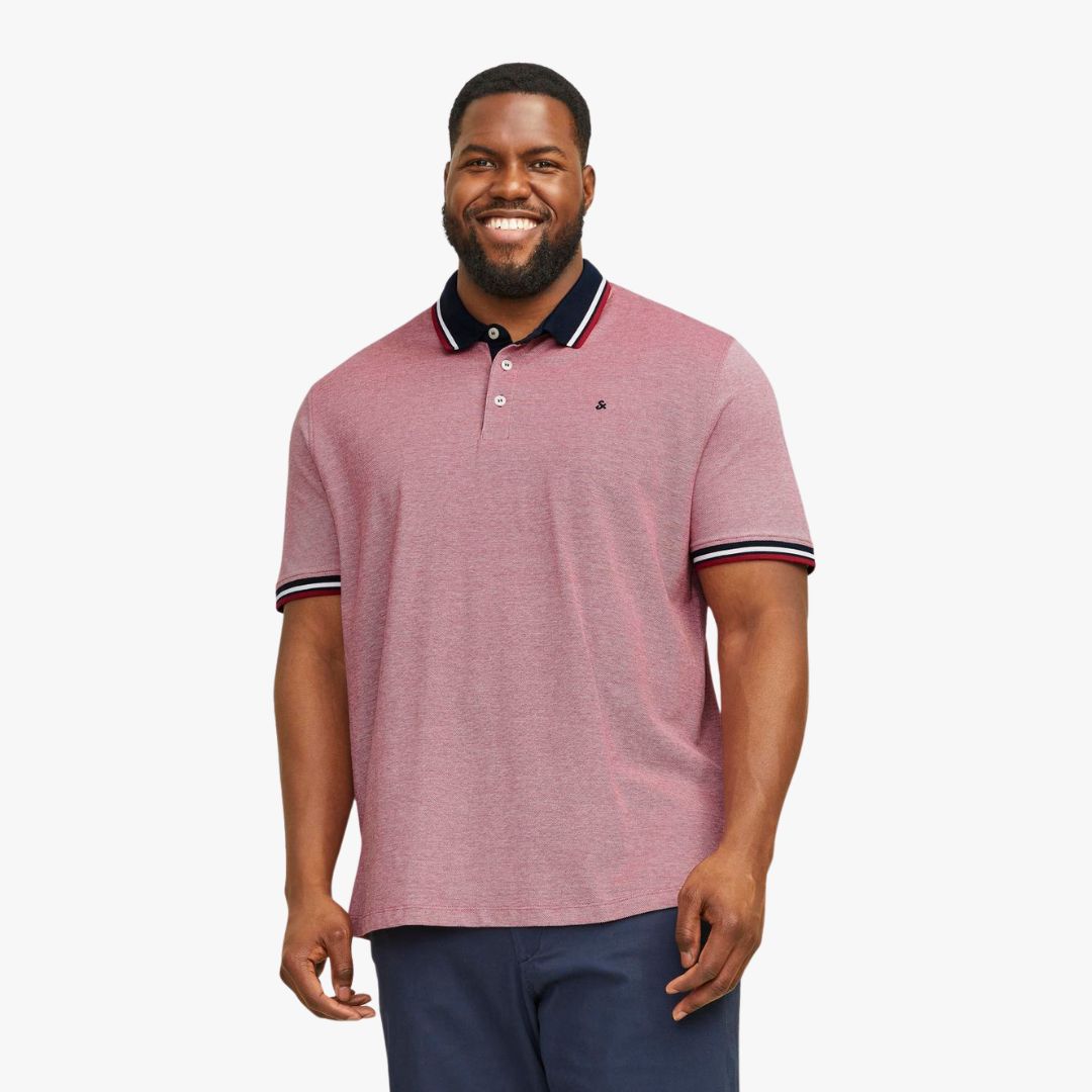 Polo PAULOS Jack&Jones Rio Red 0