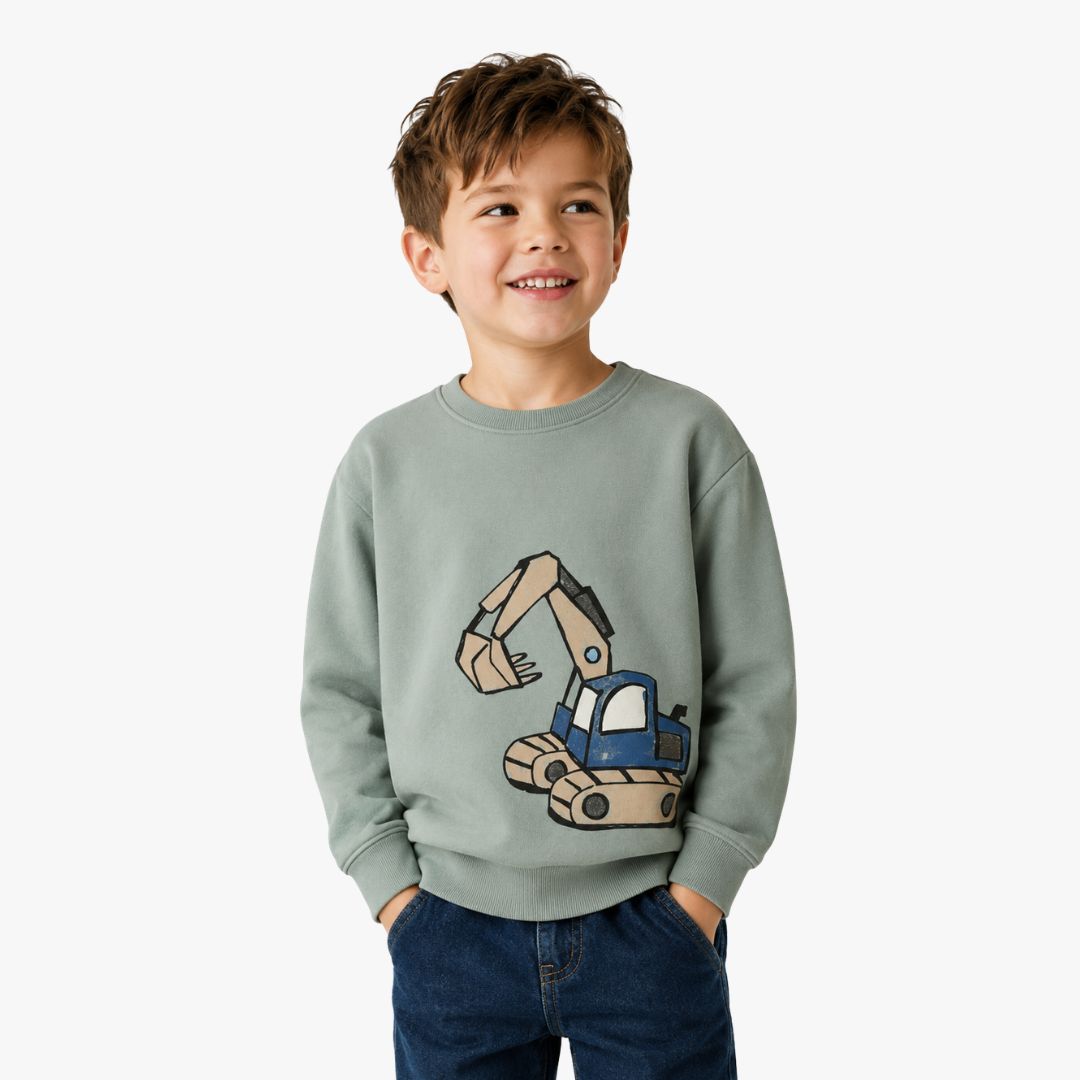 Camisola KARK Name It Green Milieu 3