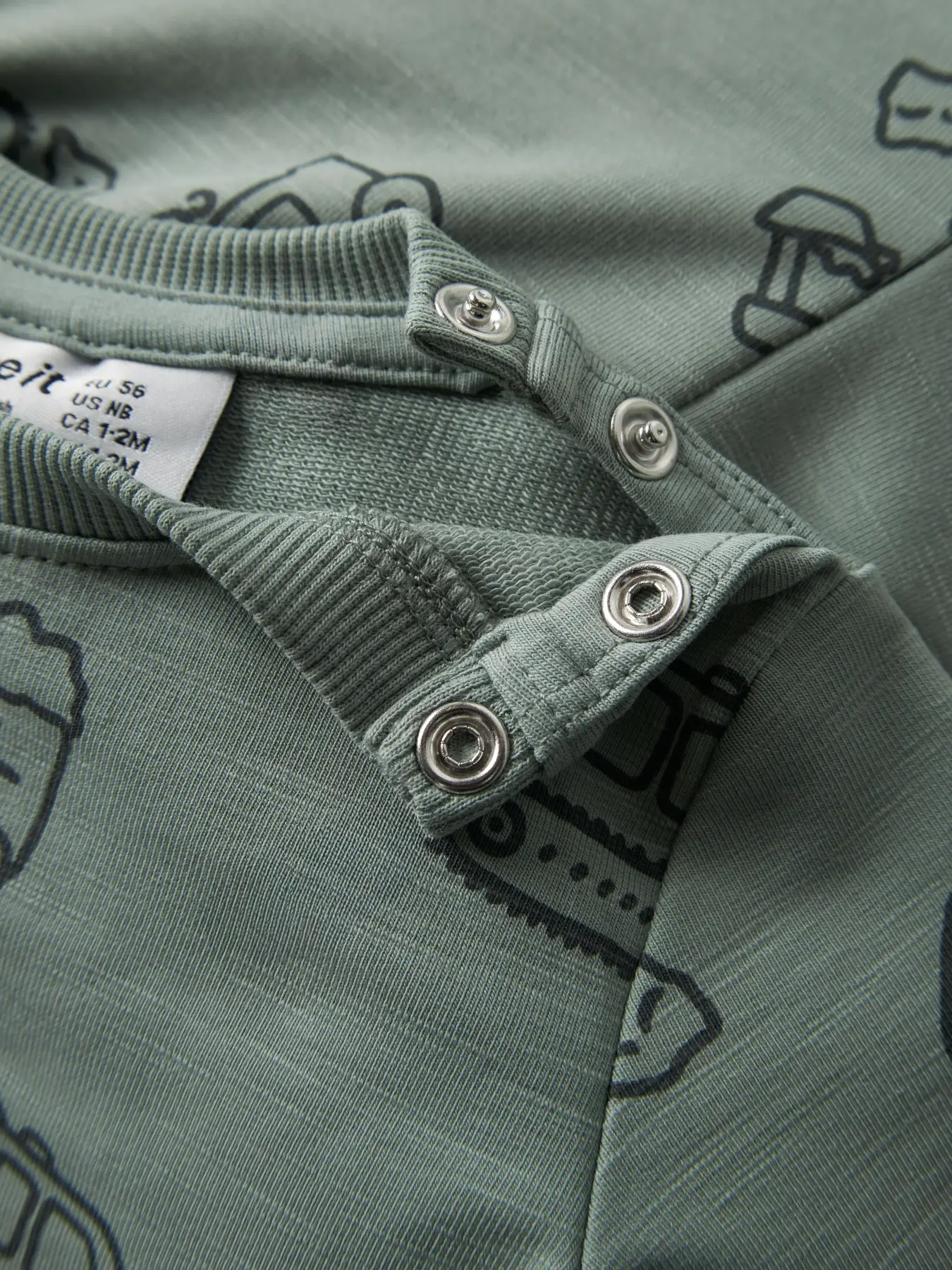 Camisola KOMMA Name It Green Milieu 3