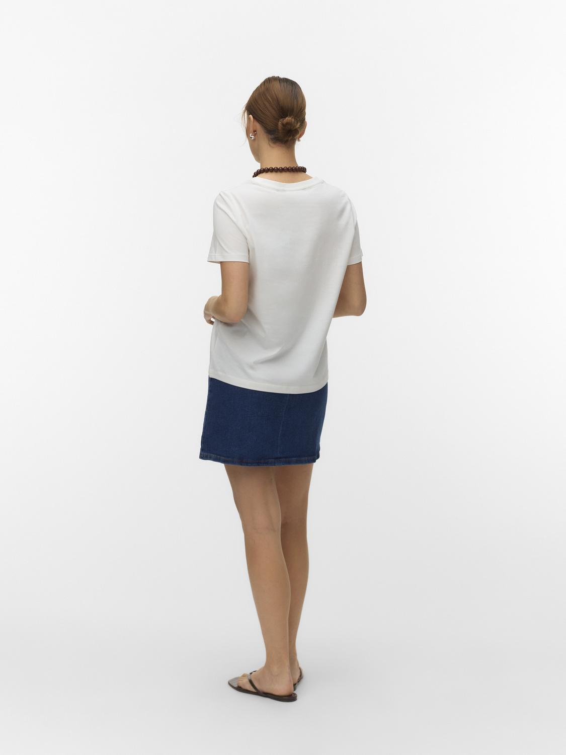 T-shirt LISE Vero Moda Snow White 1