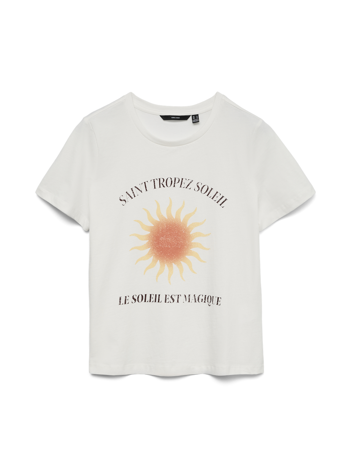 T-shirt LISE Vero Moda Snow White 4