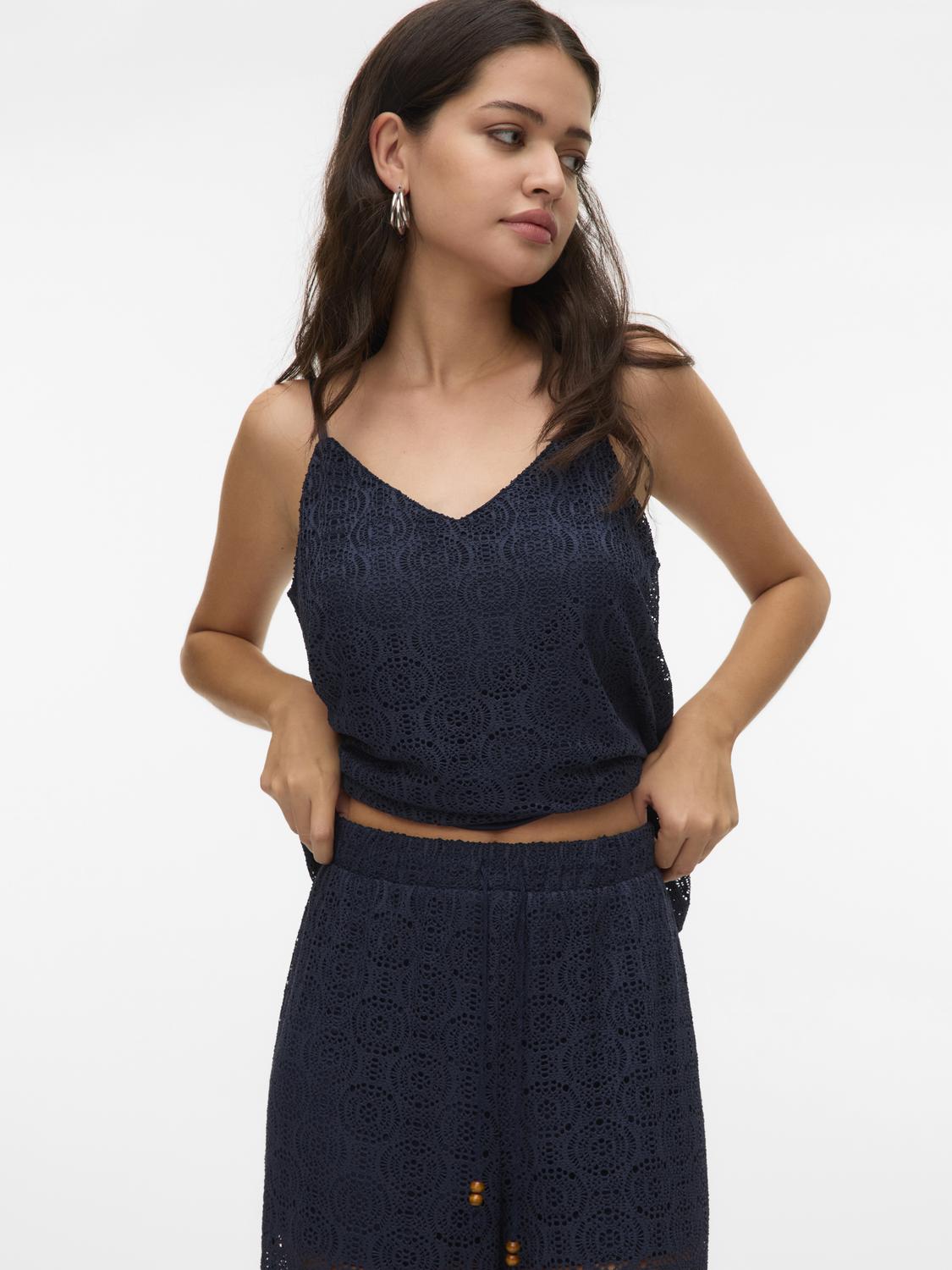 Top MAYA Vero Moda Navy Blazer 3