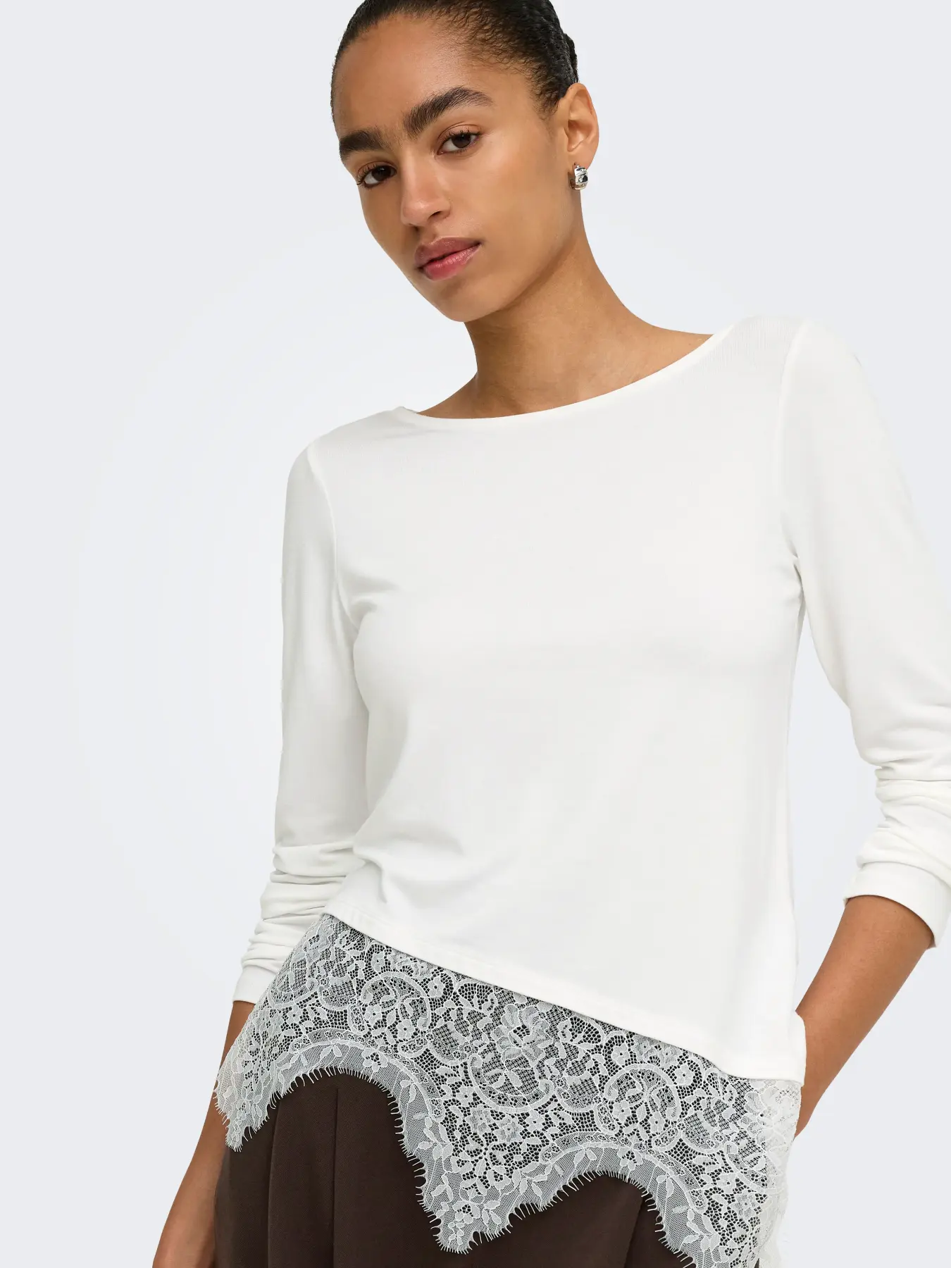 Camisola LAILA Only Cloud Dancer 2