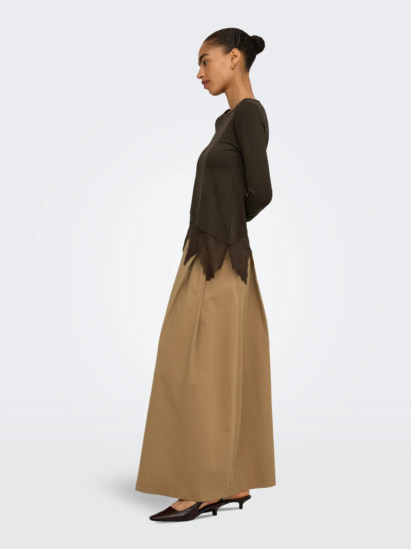 Camisola LAILA Only Coffee Bean 5