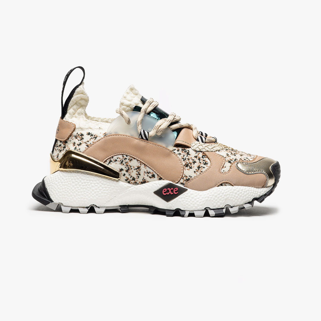 Sapatilhas 928-16 Exé Beige Gold 0