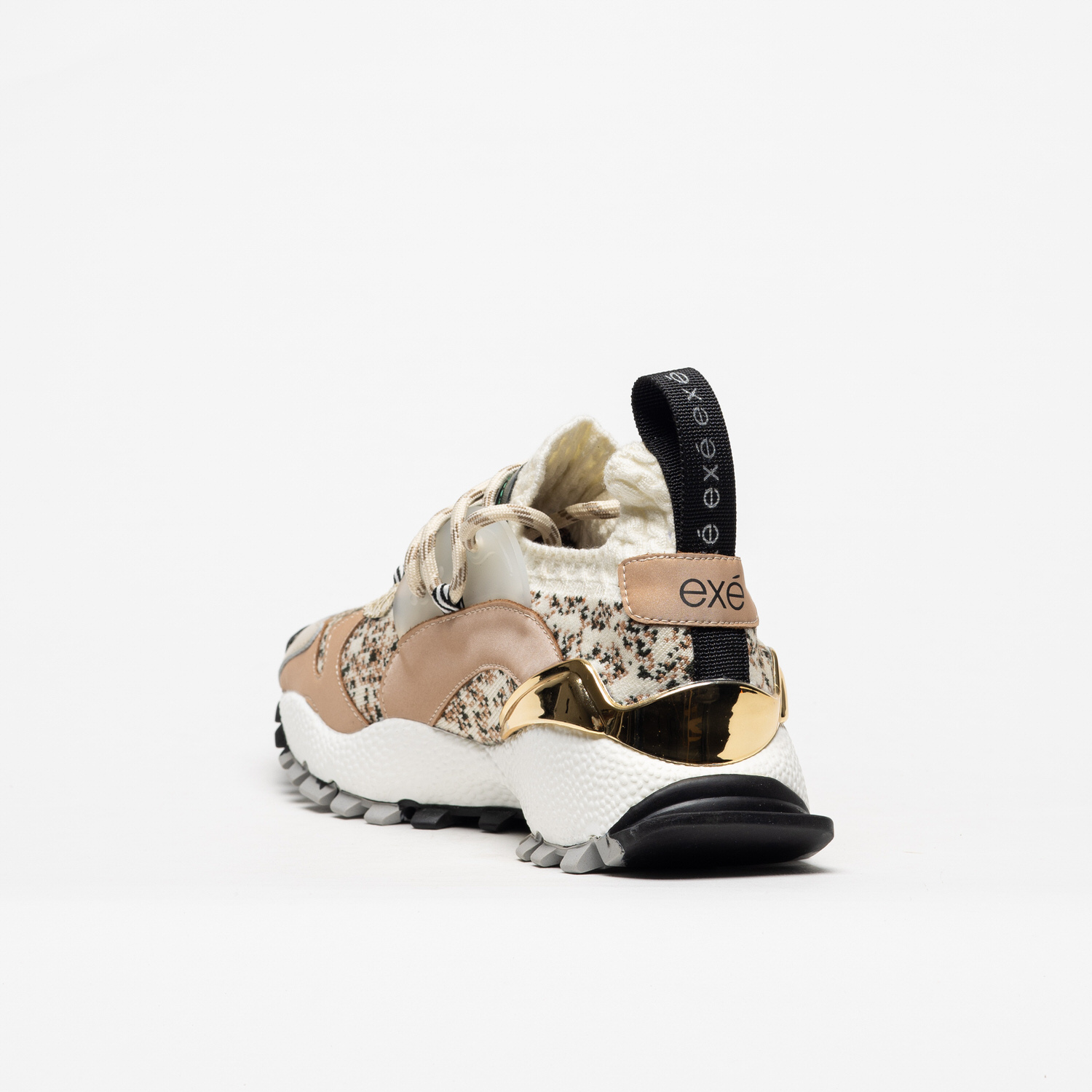 Sapatilhas 928-16 Exé Beige Gold 5