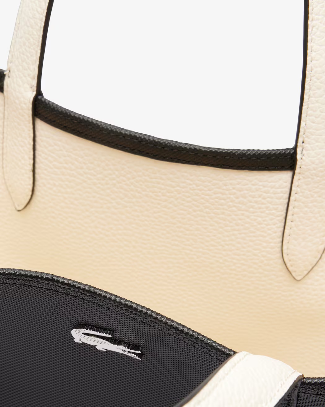 Mala Reversível ANNA Lacoste Noir Farine 5