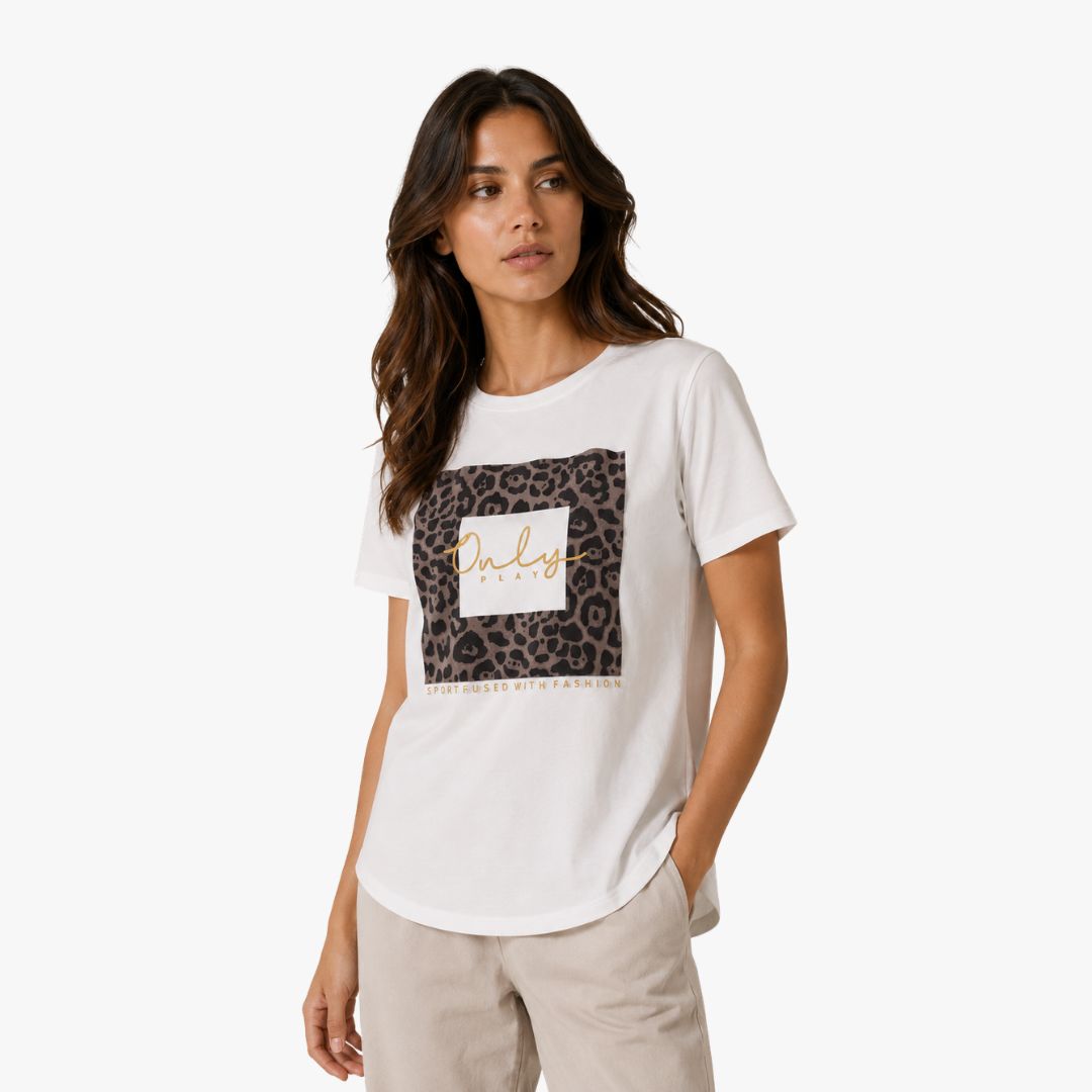 T-shirt AUBRIE Only White 0