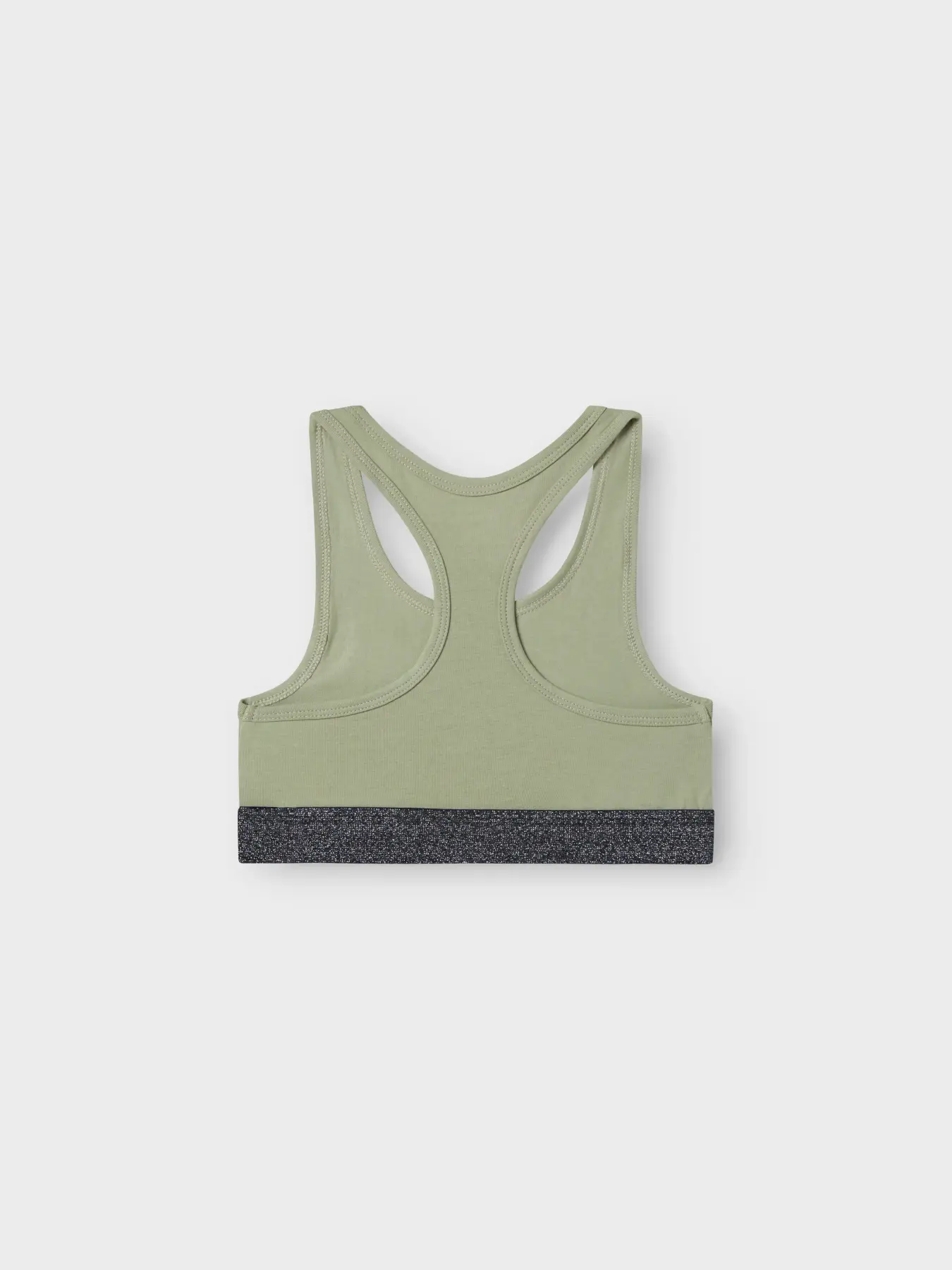 Tops SHORT Name It Seagrass Black 2