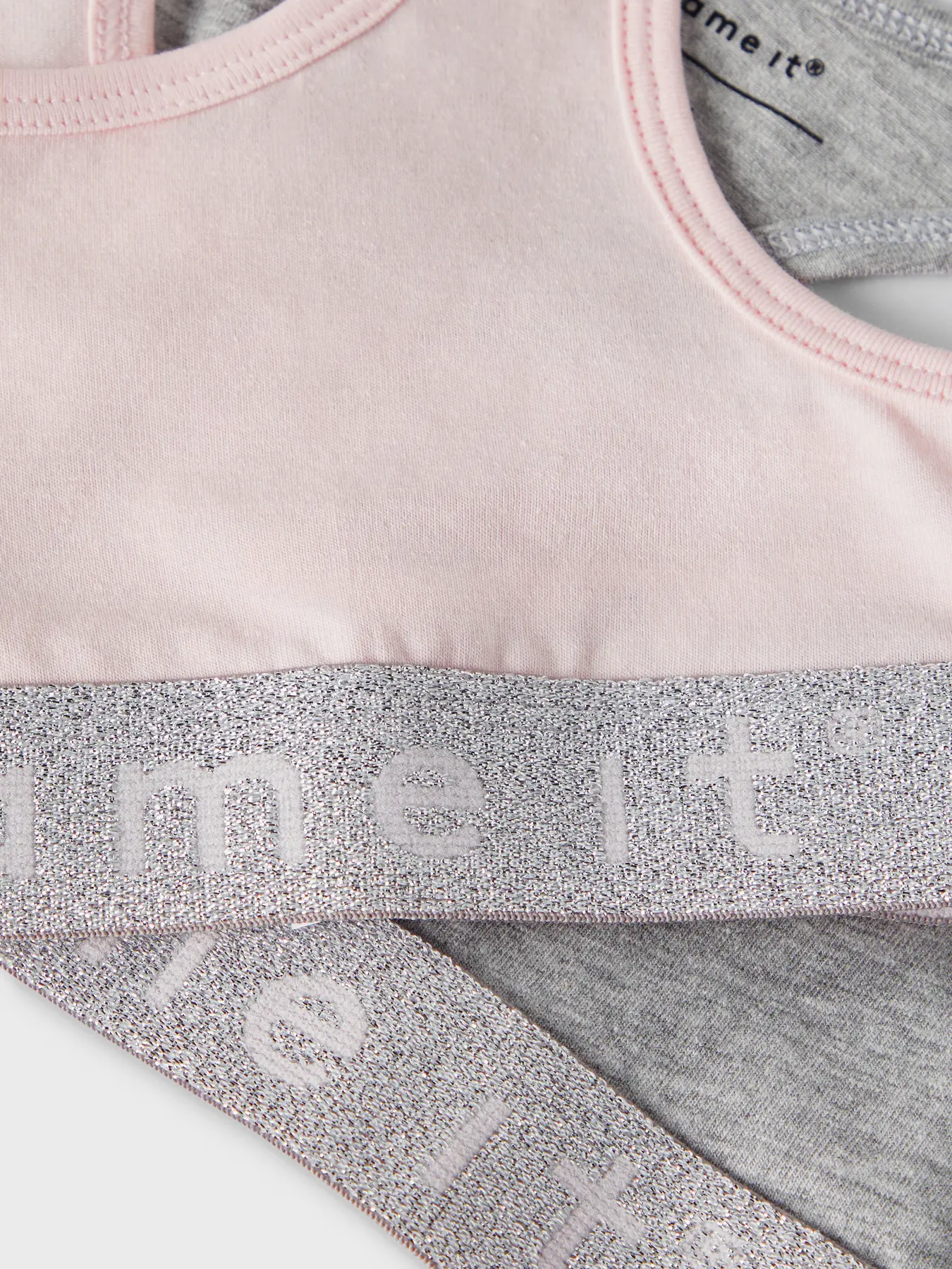 Tops SHORT Name It Pink Grey 1