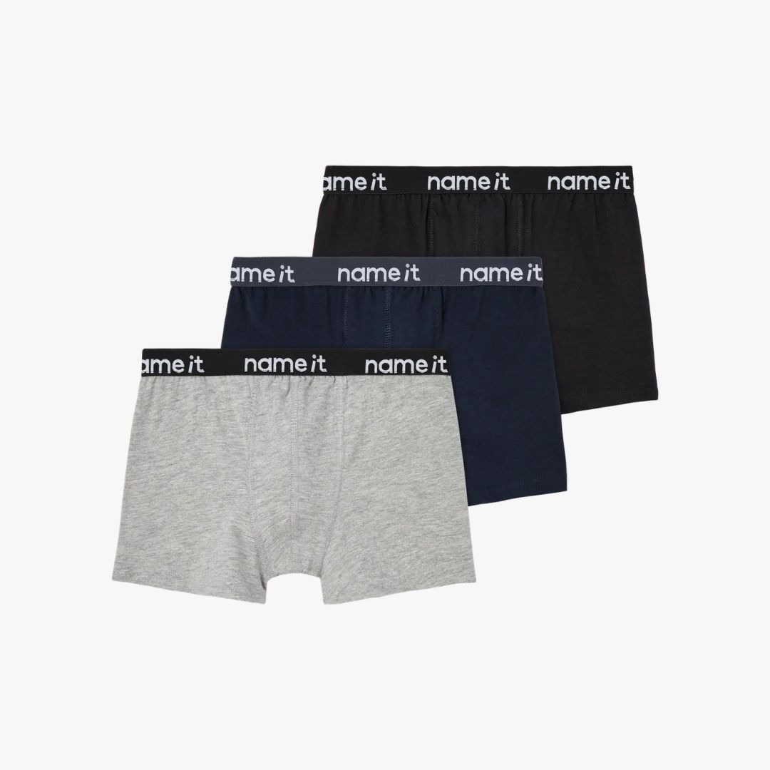 Boxers BOXER Name It Black Grey