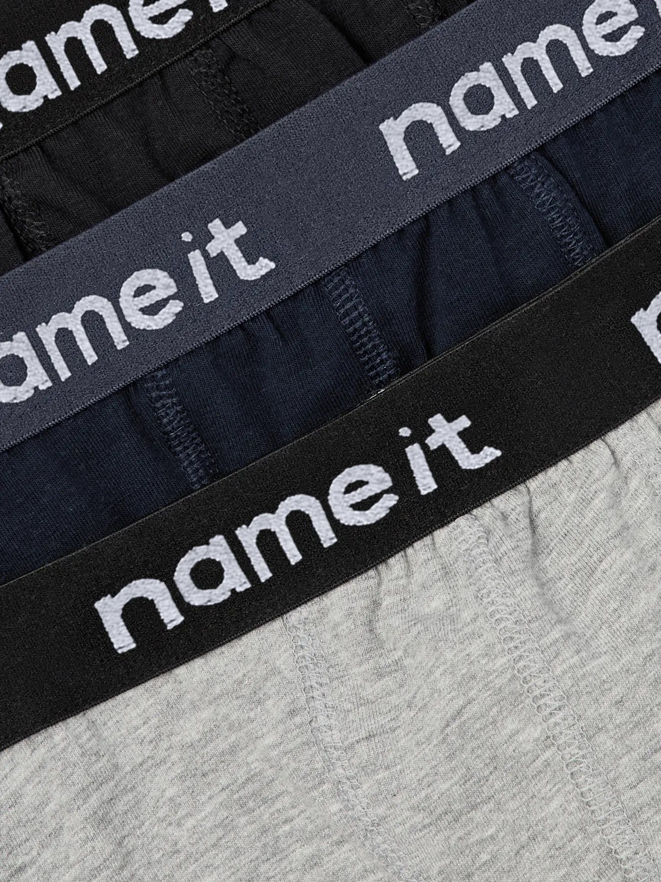 Boxers BOXER Name It Black Grey 2