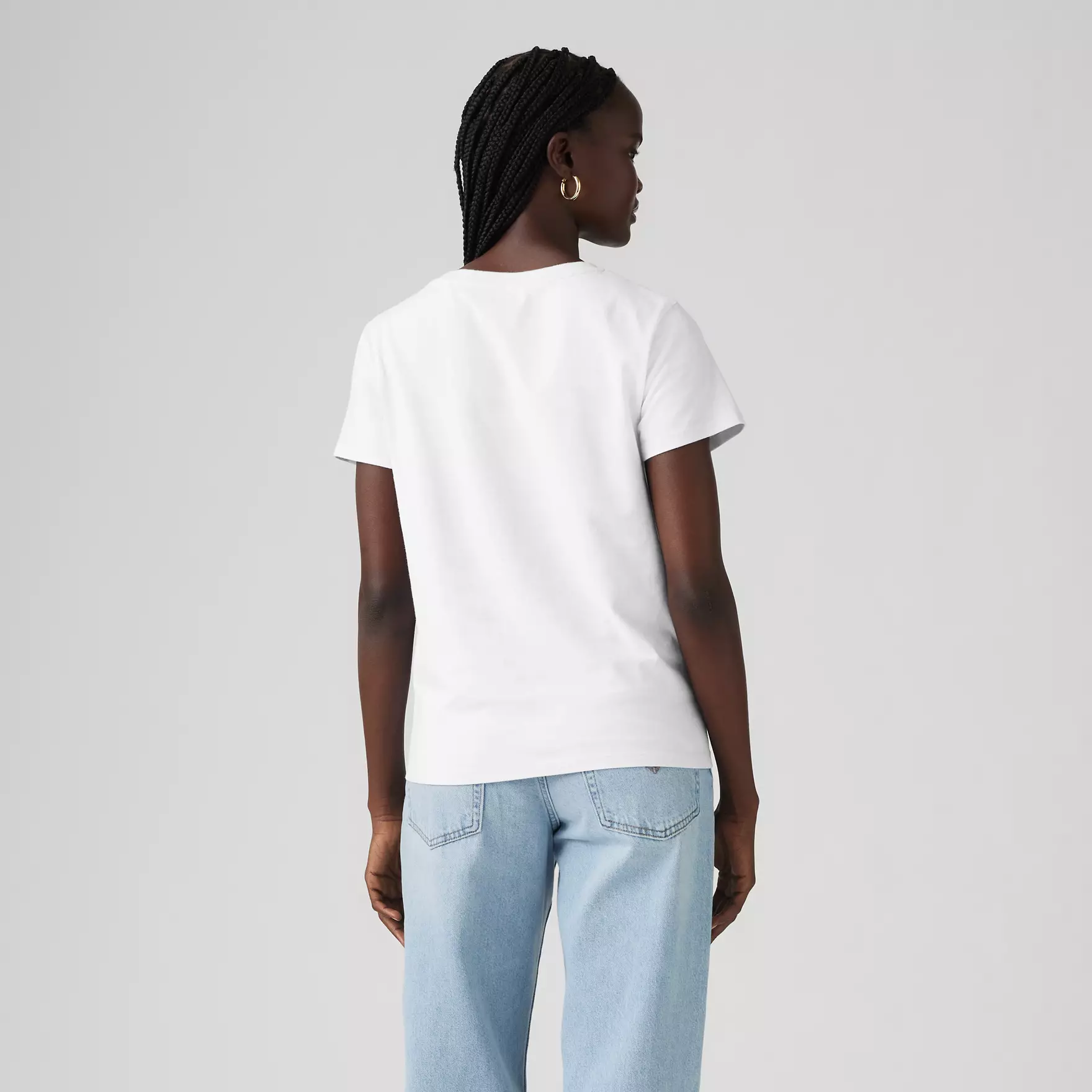 T-shirt PERFECT Levi's White 4