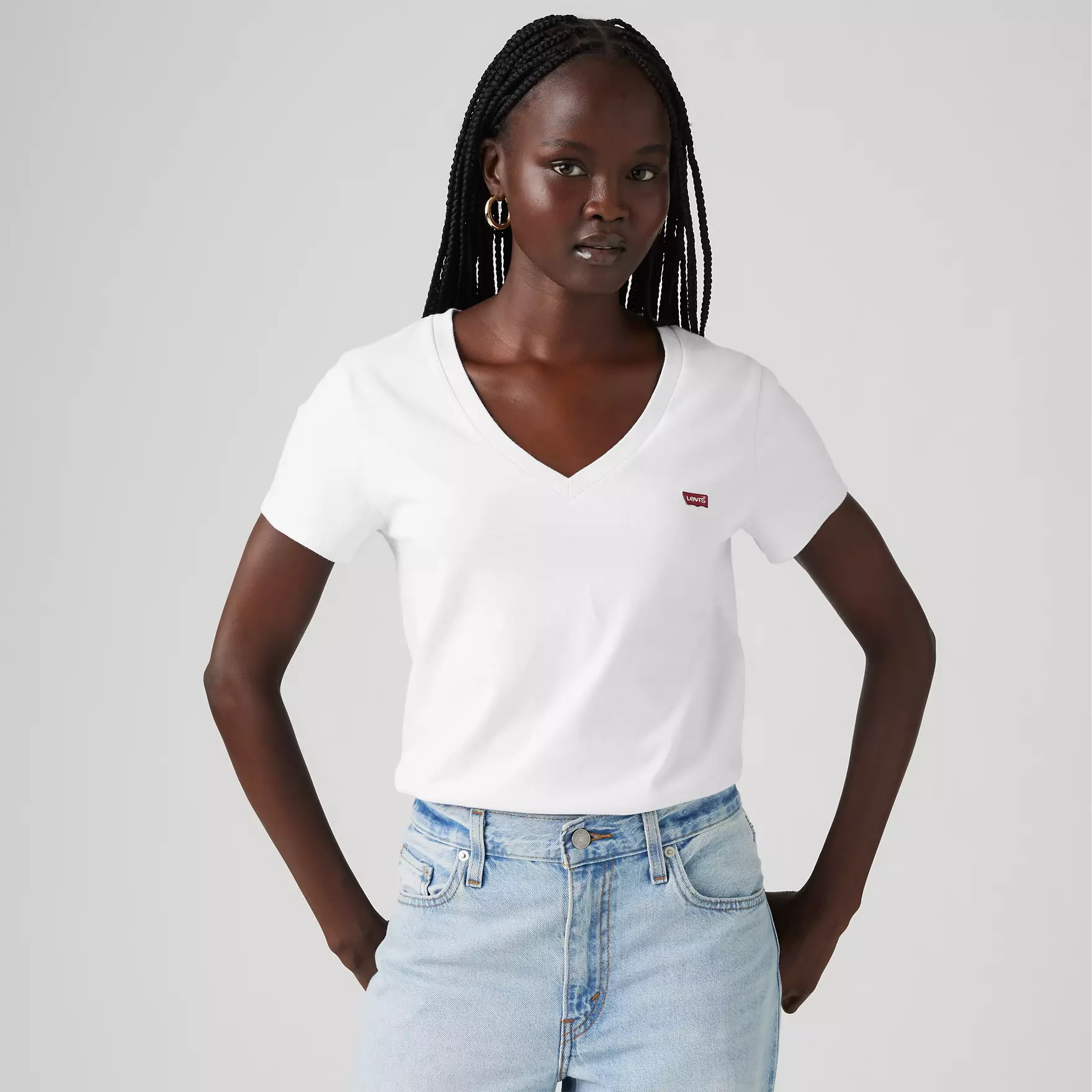 T-shirt PERFECT Levi's White 5
