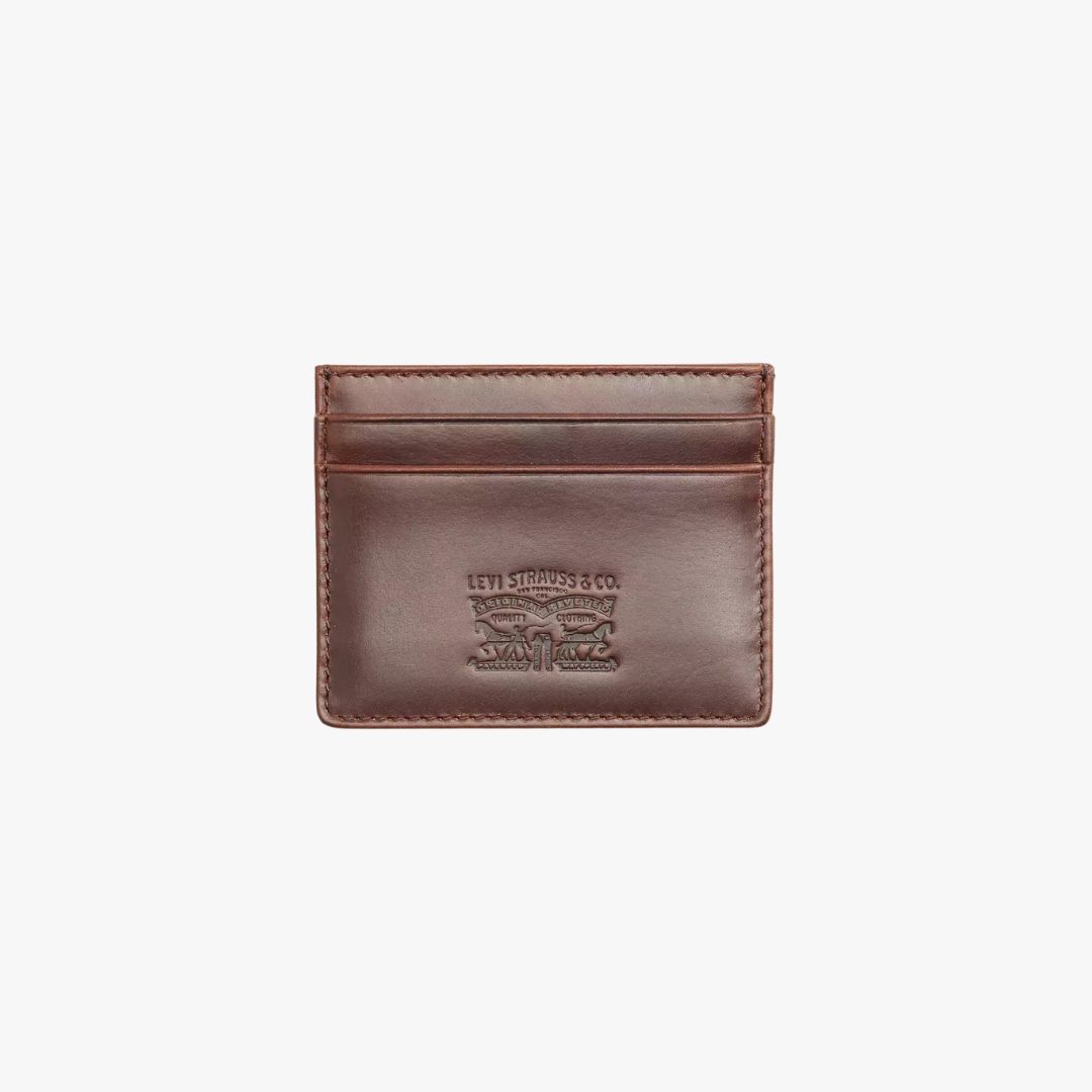 Porta-Cartões LEATHER Levi's Seal Brown 0