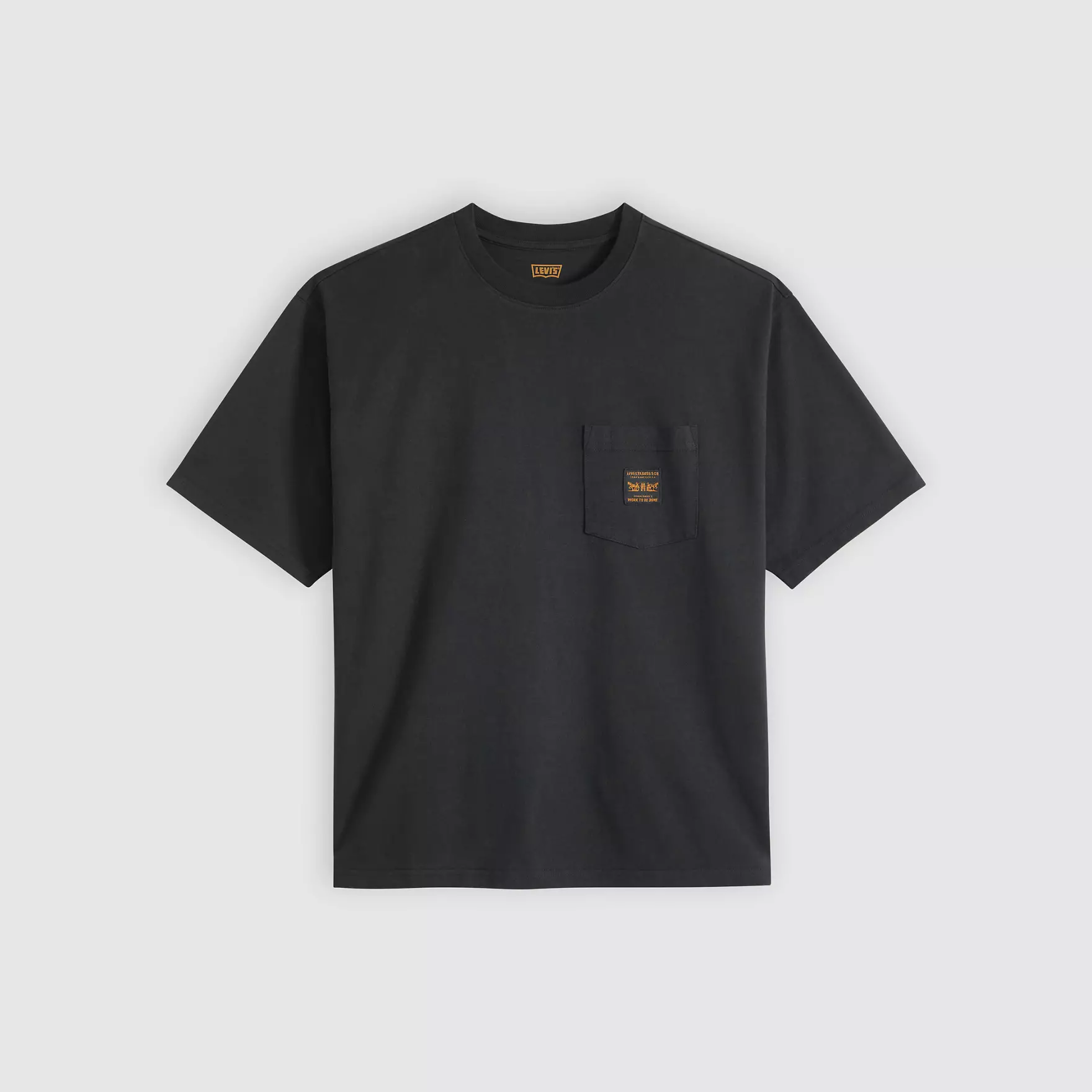 T-shirt POCKET Levi's Jet Black 4