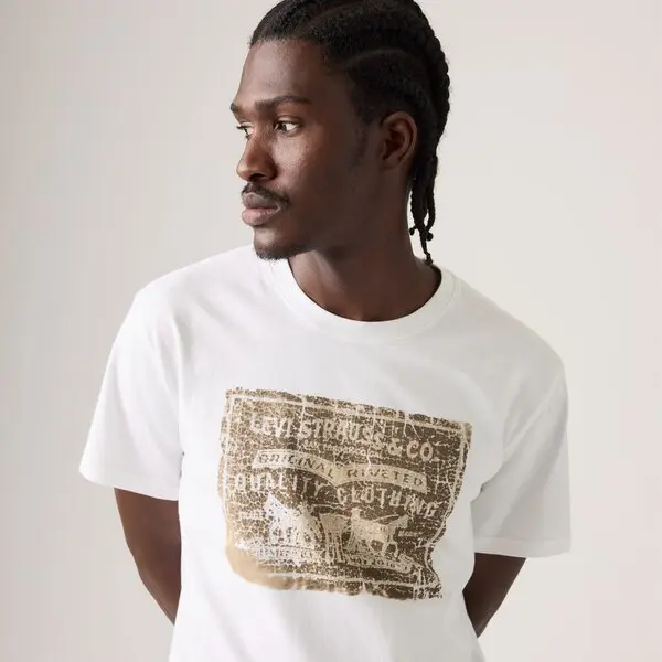 T-shirt RELAXED FIT Levi's White Plus 1
