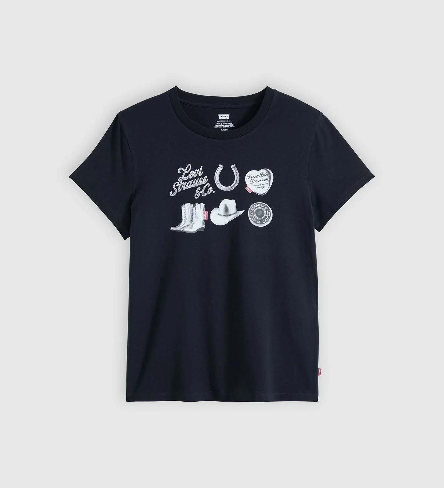 T-shirt PERFECT Levi's Silver Grid 2